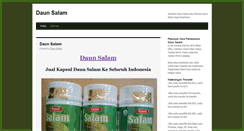 Desktop Screenshot of daunsalam.org